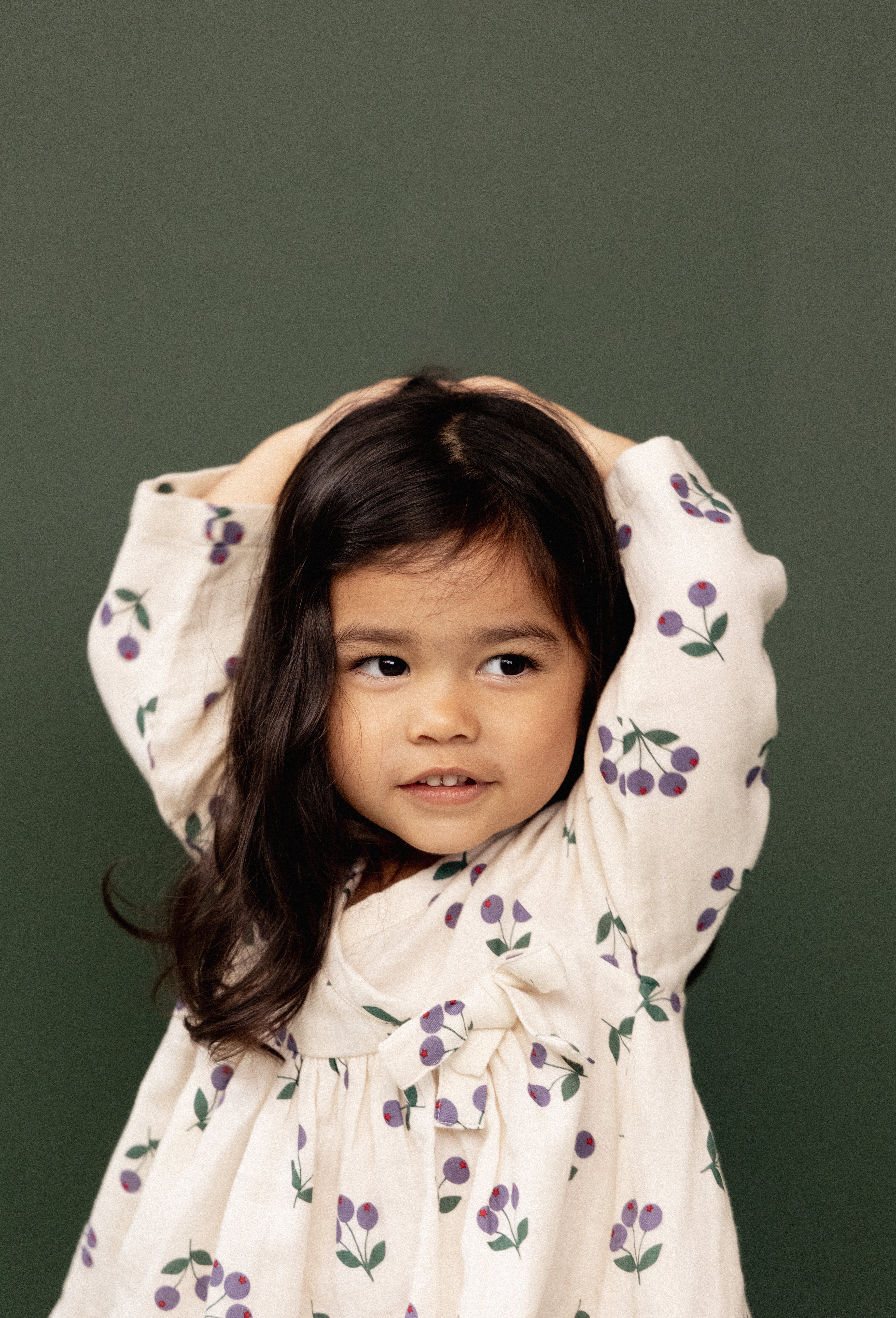nature baby winter berry mabel dress