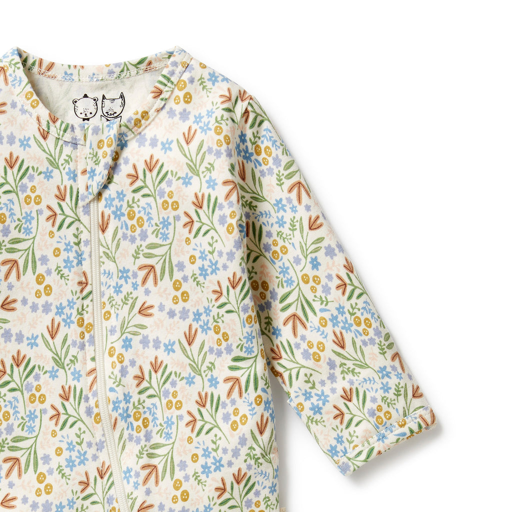 Wilson and Frenchy Tinker Floral Zipsuit