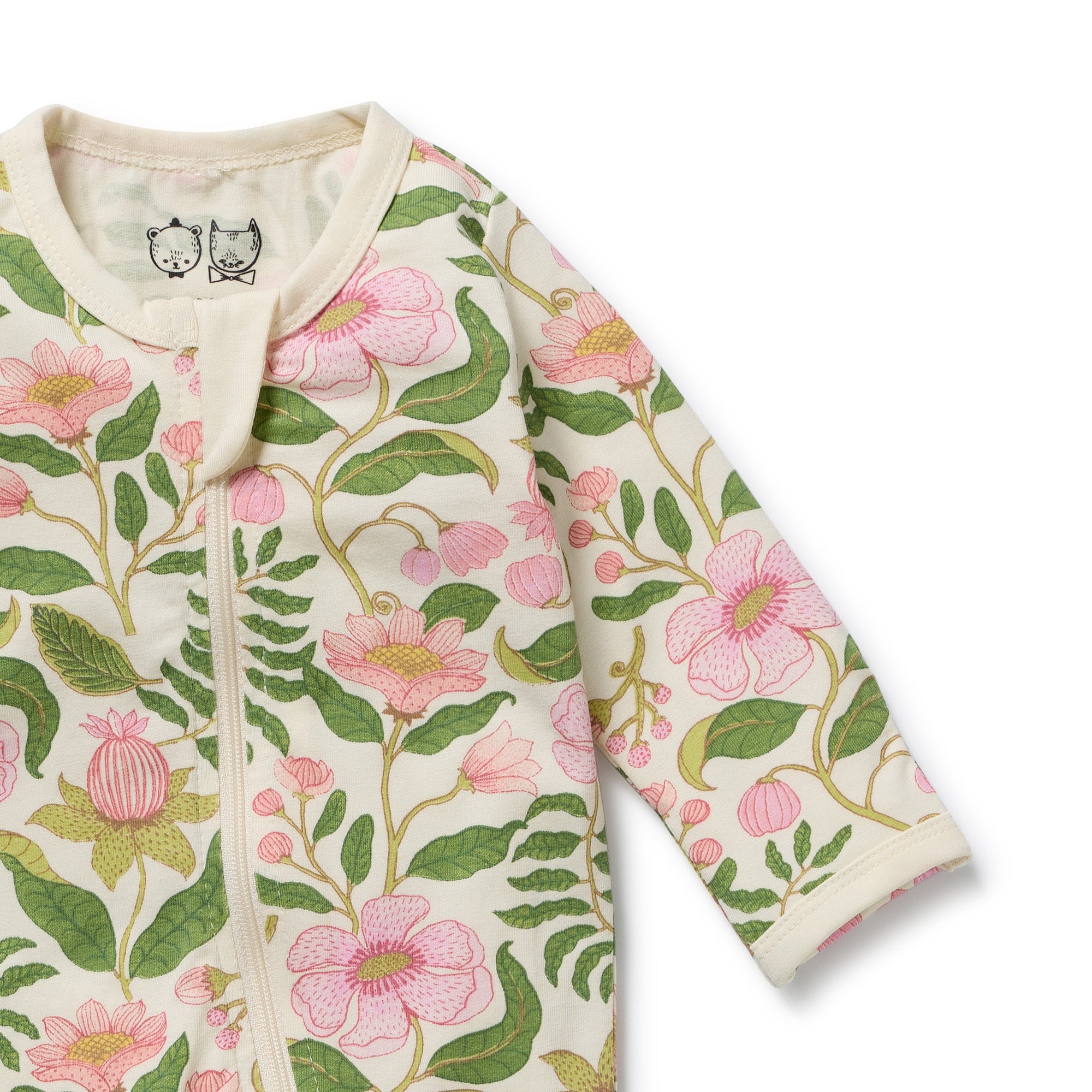wilson and frenchy ma fleur zip suit