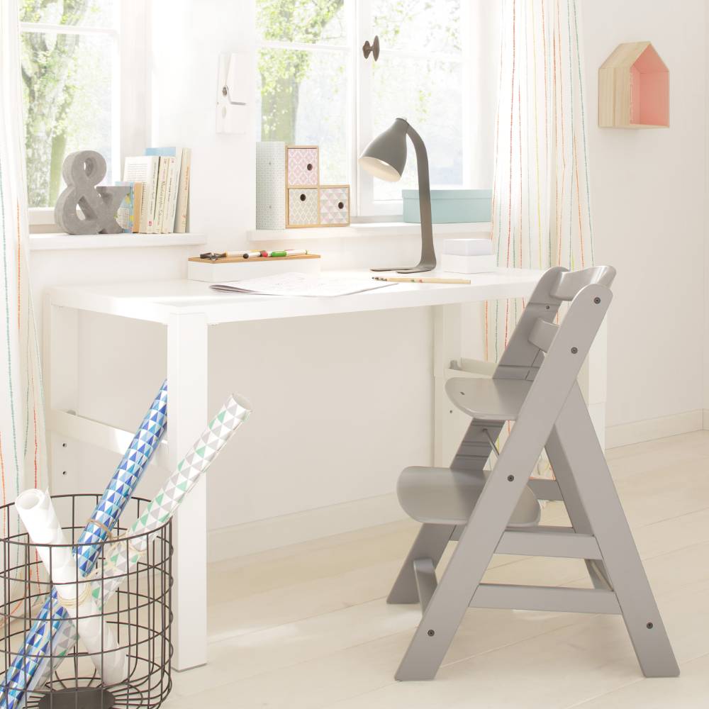 hauck highchair grey