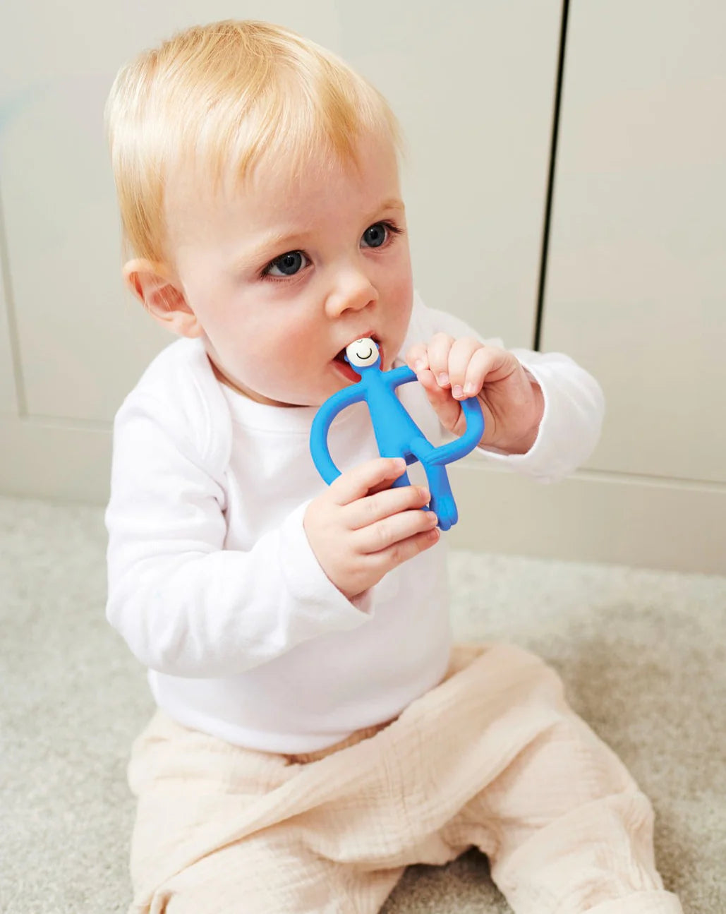 matchstick monkey teething toy