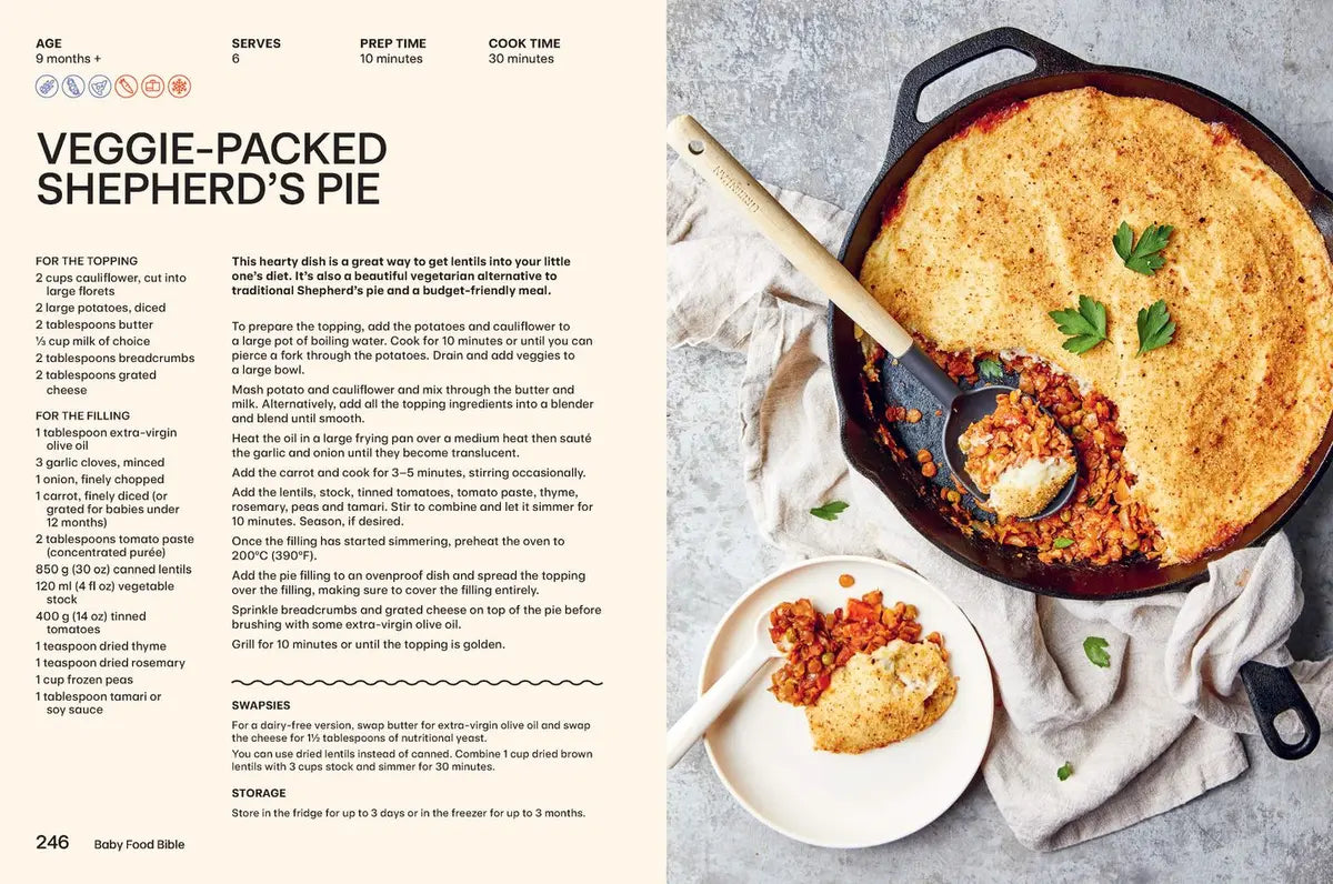 Baby Food Bible by Julia Tellidis and Lauren Skora