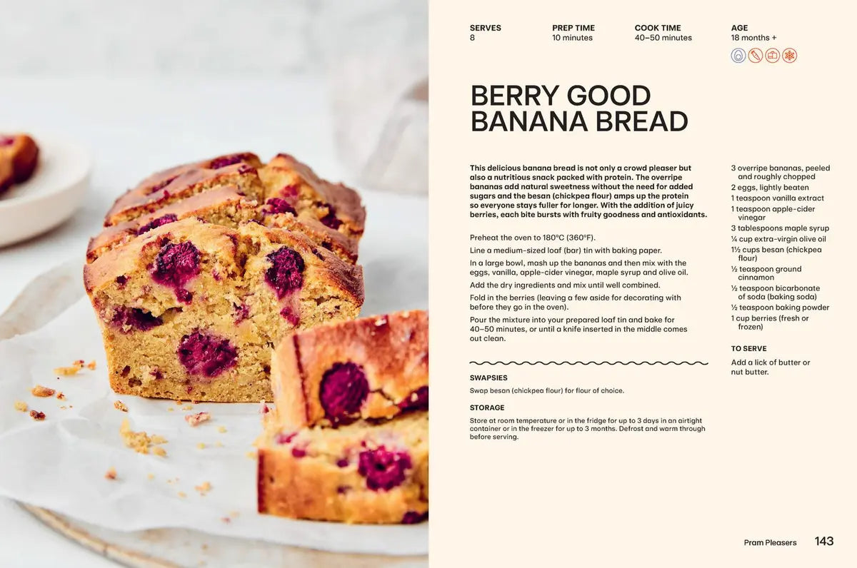 Baby Food Bible by Julia Tellidis and Lauren Skora