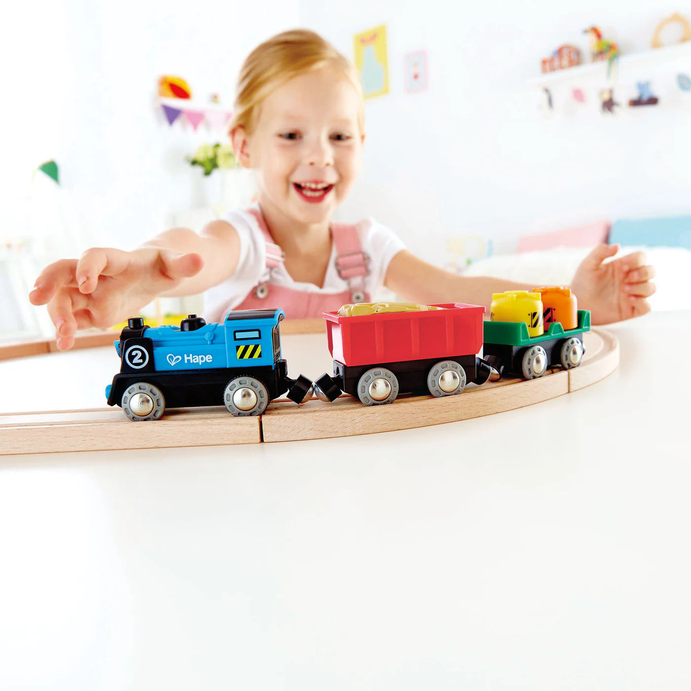 Hape battery powered train