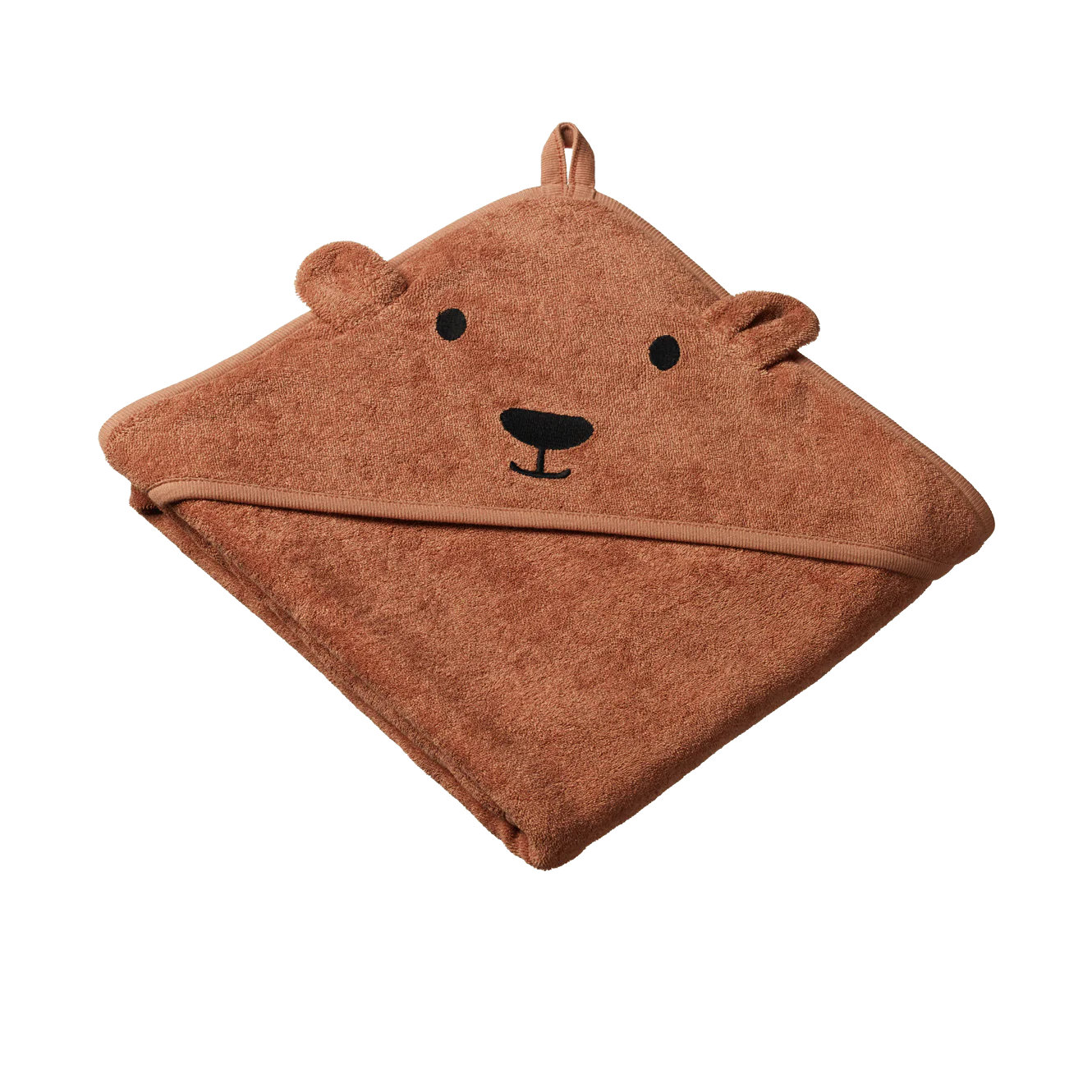nature baby hooded towel bear