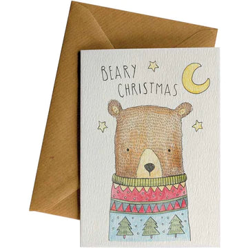 Beary Christmas Card