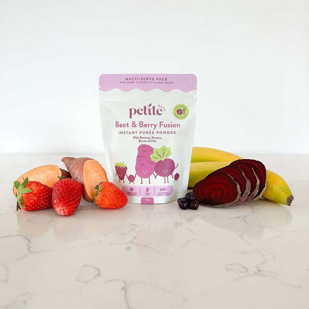 beet and berry instant puree powder