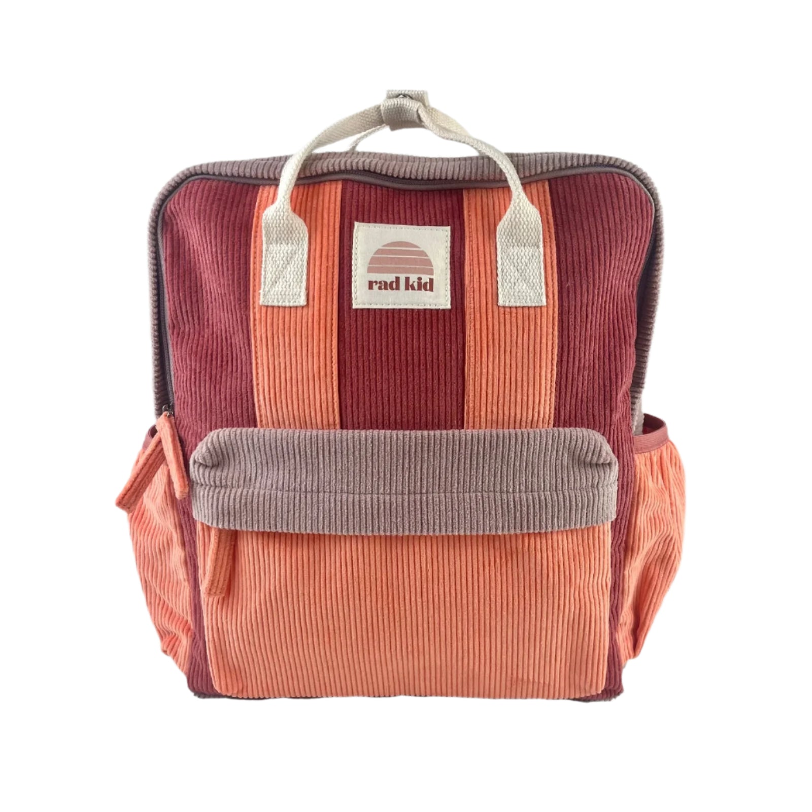 Rad Kid Corduroy Backpack Berry
