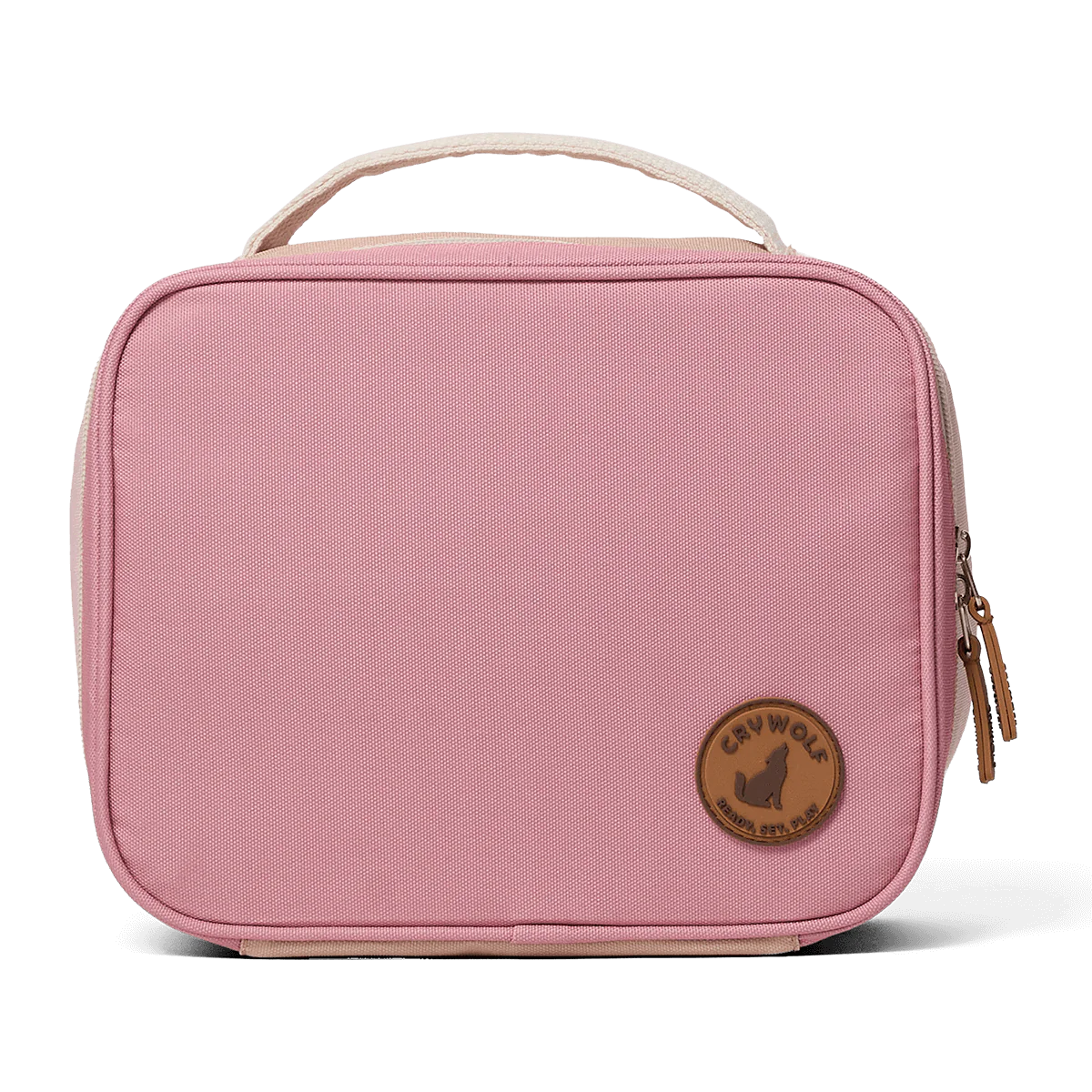 crywolf blush colourblock lunch bag