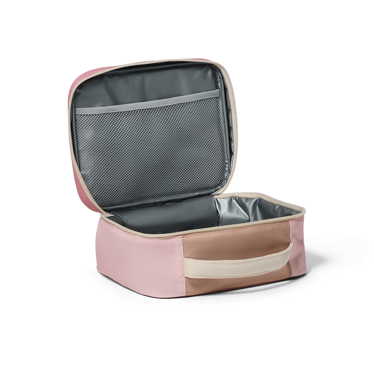 crywolf blush colourblock lunch bag