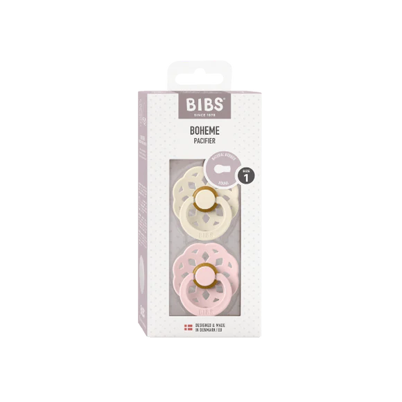 Bibs Ivory/Blossom Boheme Pacifier