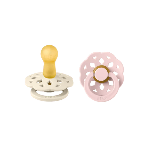Bibs Ivory/Blossom Boheme Pacifier