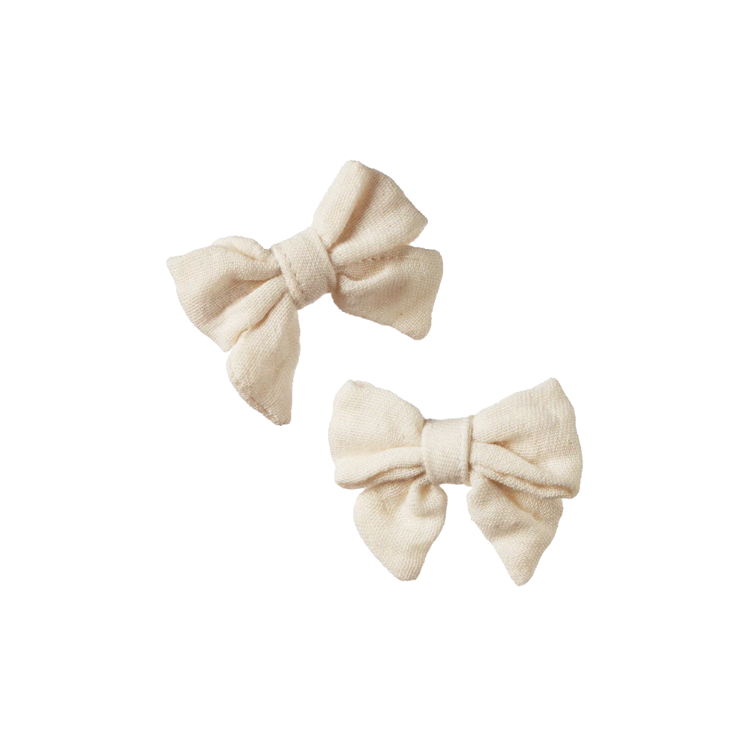 bow hair clips