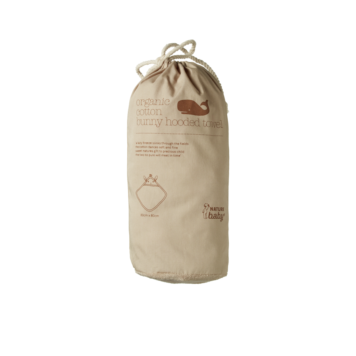 Nature Baby Hooded Bunny Towel