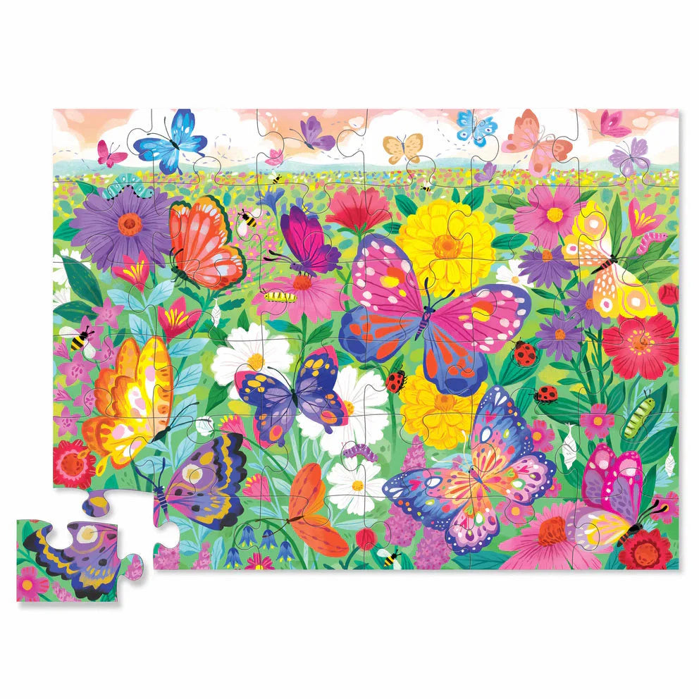 Crocodile Creek butterfly garden puzzle