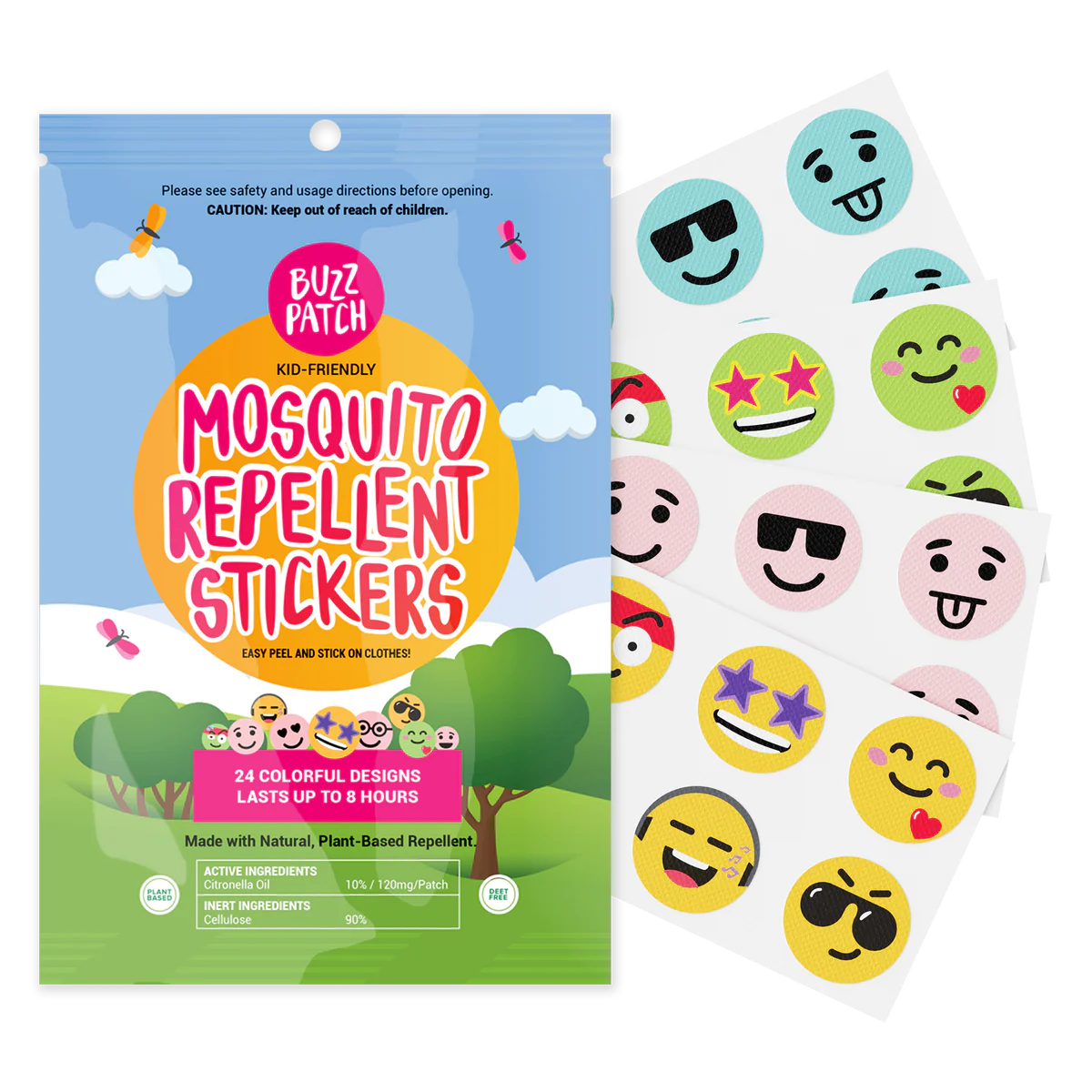 buzz patch mosquito repellent stickers