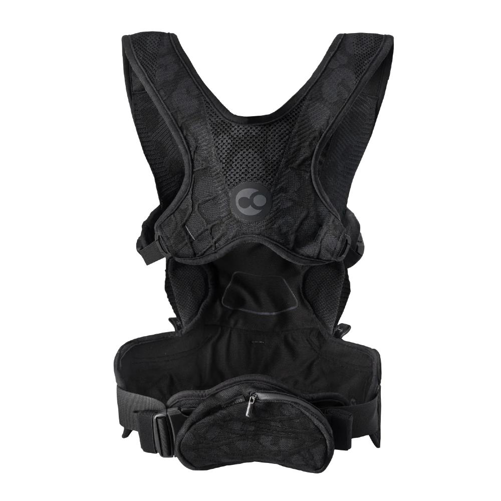 Carifit Core Black Leopard Baby Carrier