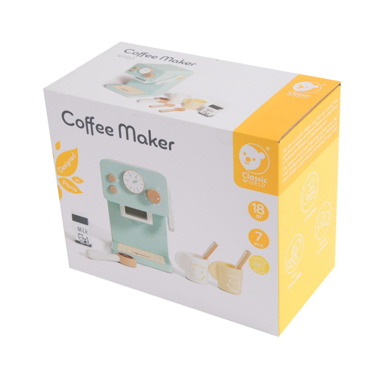 Classic World Coffee Maker wooden toy - lifestyle
