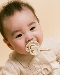 bibs dummy and loop gift set in sage