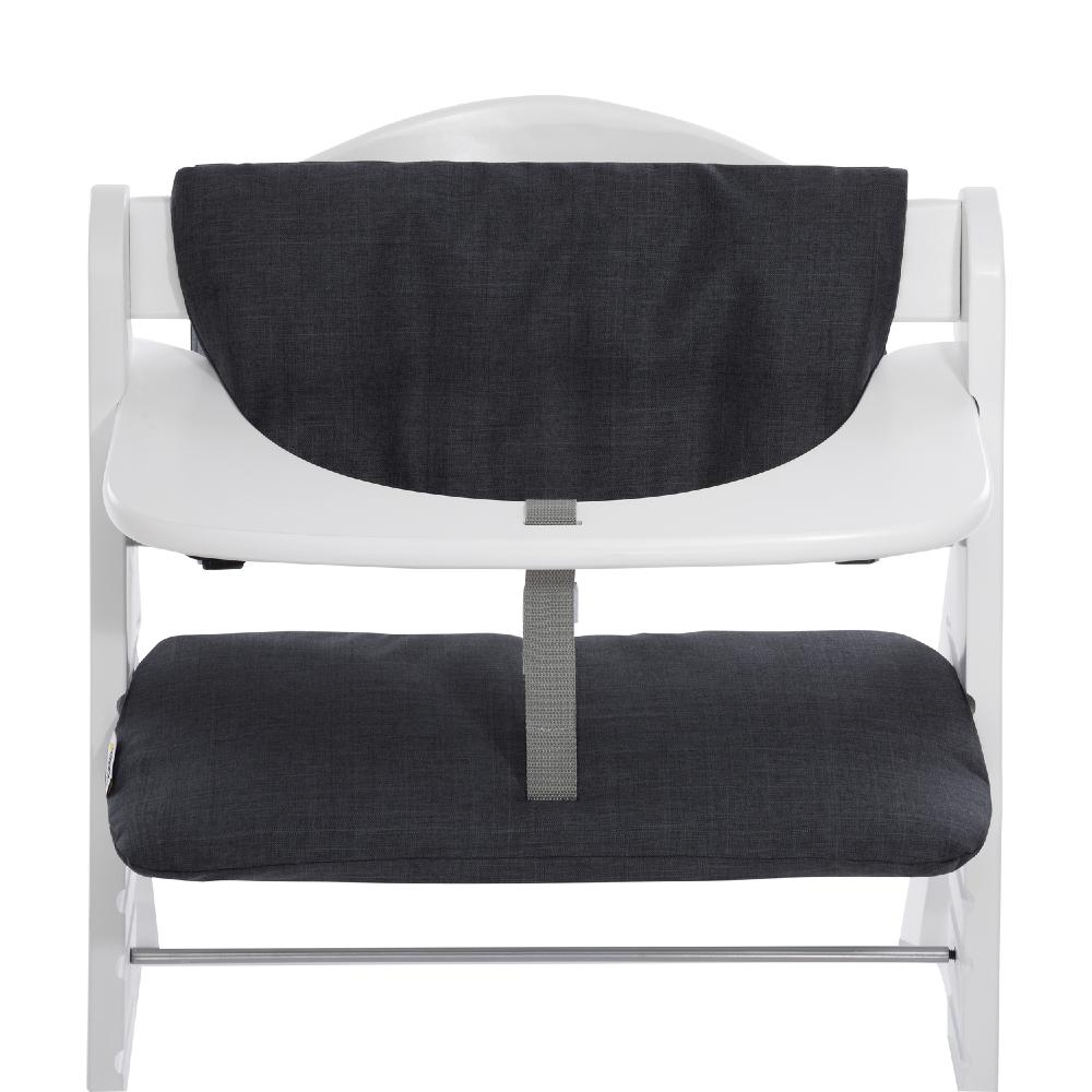 Hauck Highchair Cushion Charcoal Melange