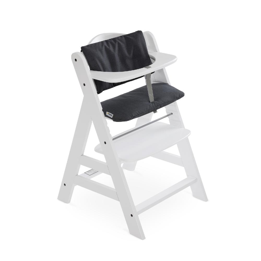 Hauck Highchair Cushion Charcoal Melange
