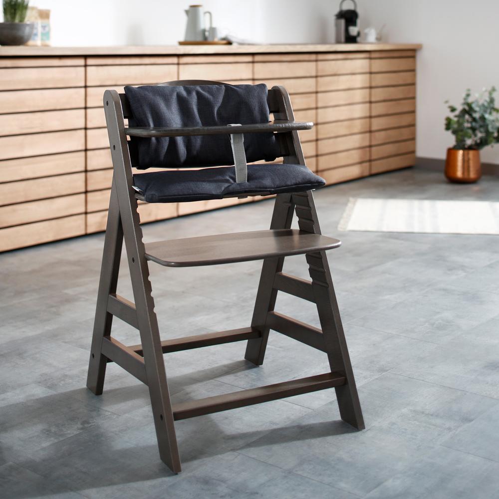 Hauck Highchair Cushion Charcoal Melange