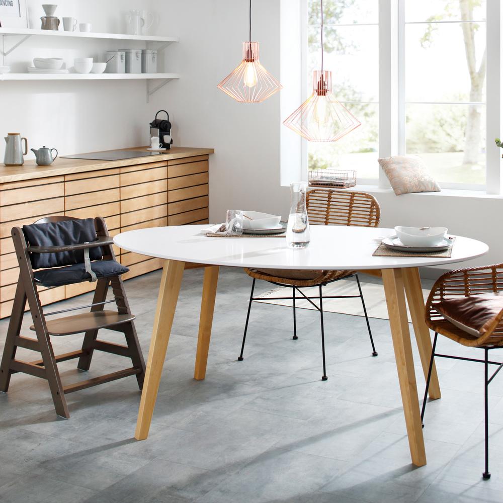 Hauck Highchair Cushion Charcoal Melange