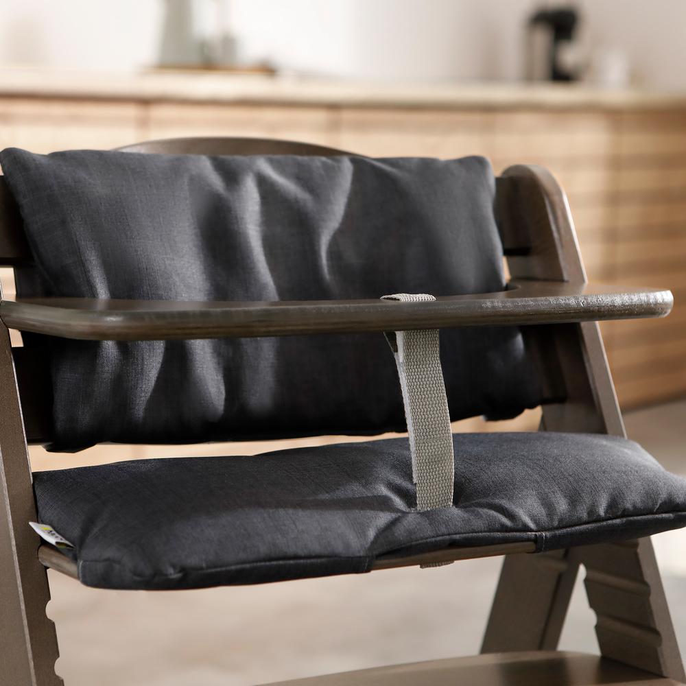 Hauck Highchair Cushion Charcoal Melange