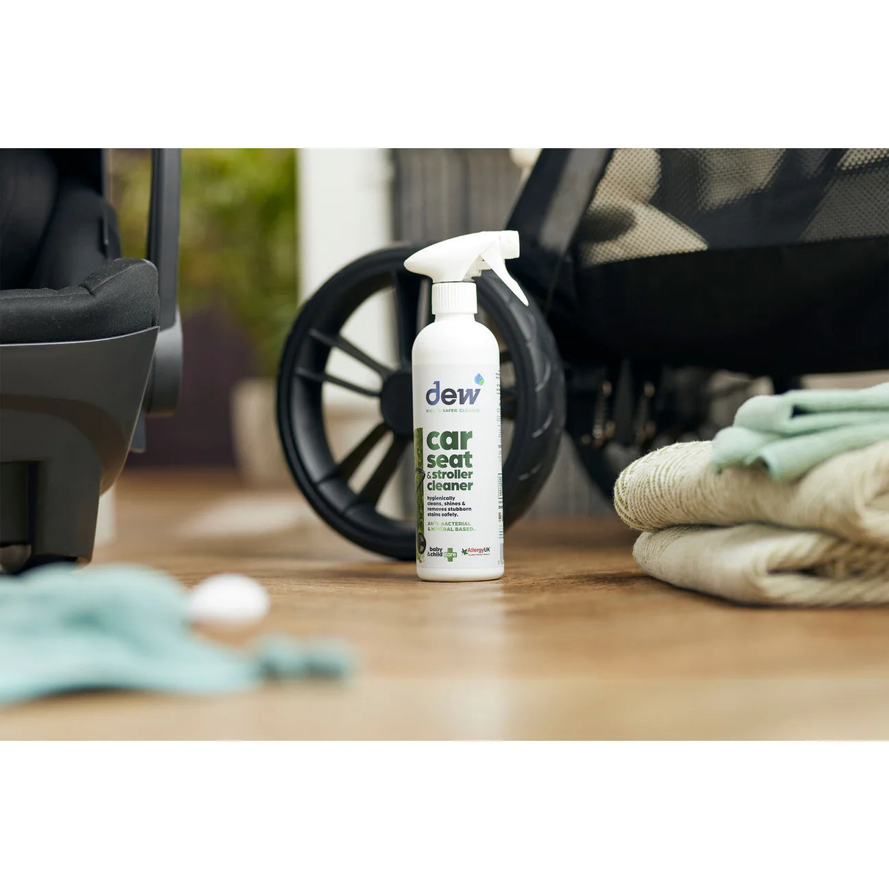 Dew carseat and stroller cleaner