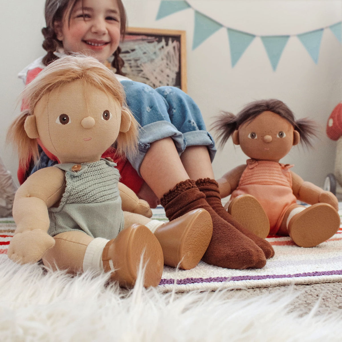 Dinkum Doll Gigi at play