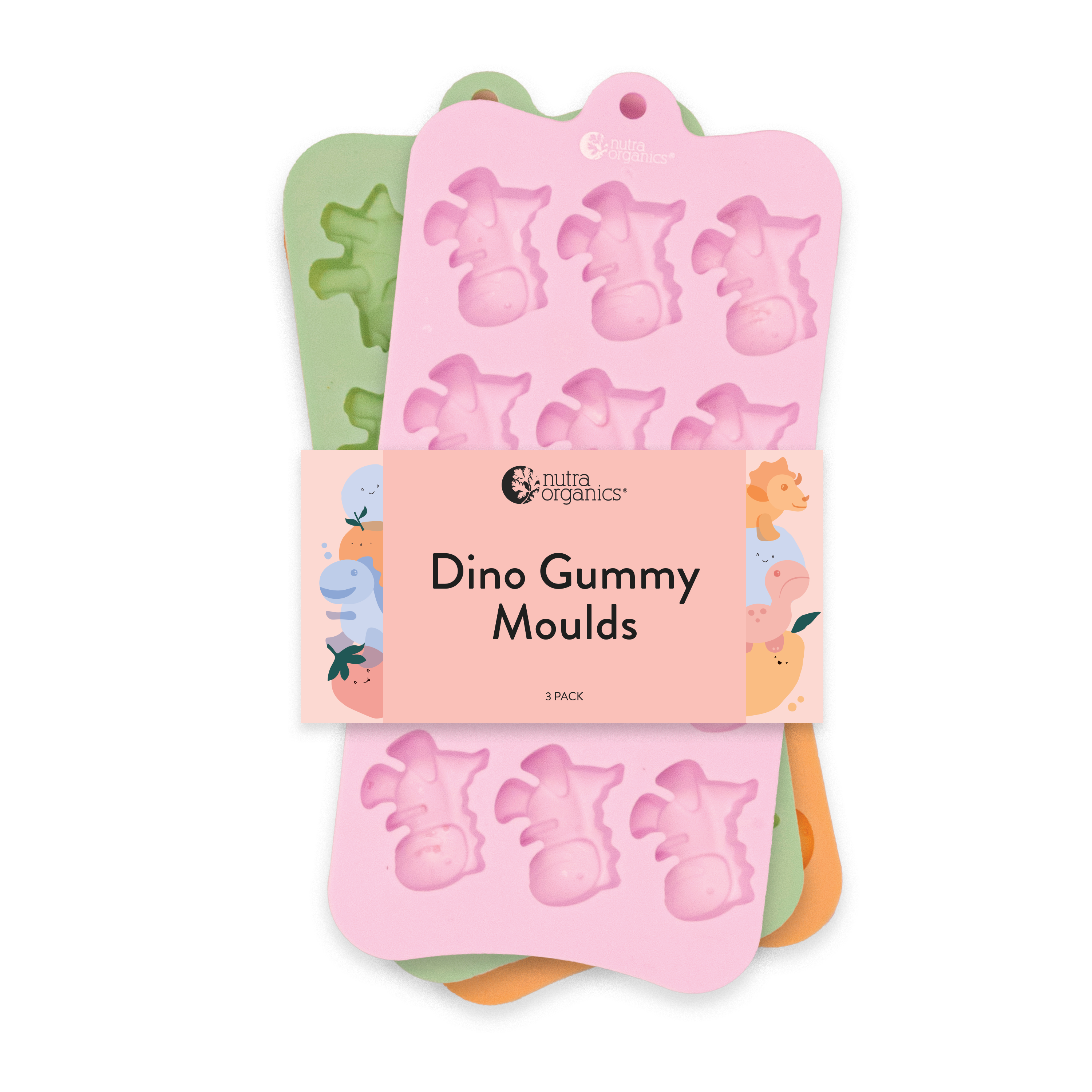 Nutra Organics Dino Moulds