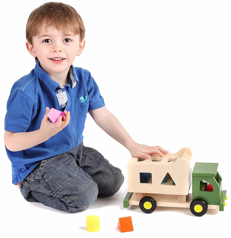 Discoveroo Sort N Tip Garbage Truck