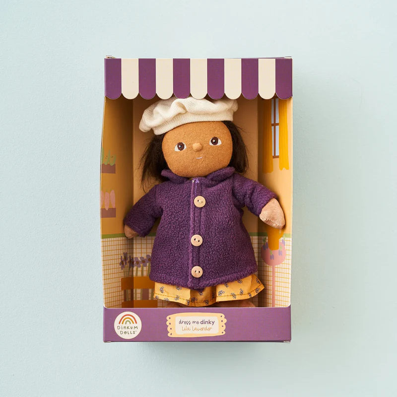 olli ella dress me dinky lila lavender