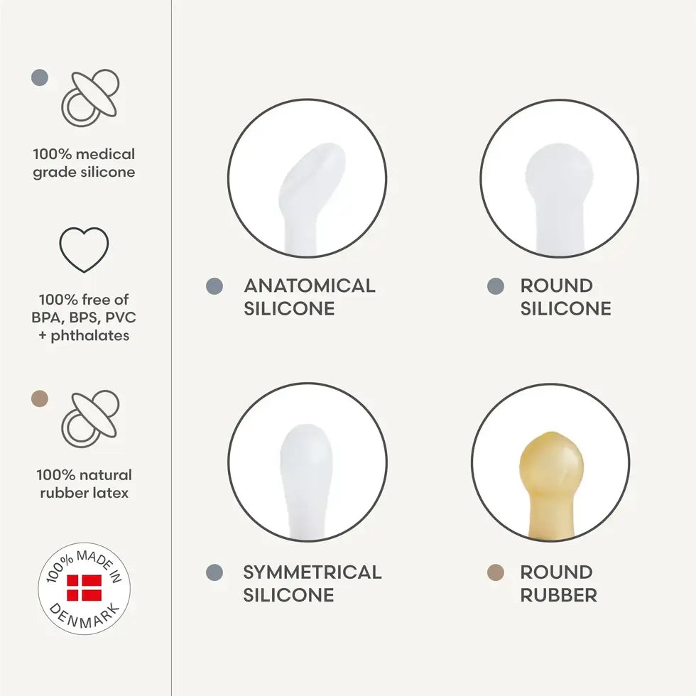 Earthy Wonder 6 Pack Frigg Pacifiers