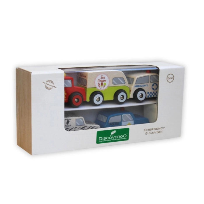 Discoveroo Emergency Vehicle Set