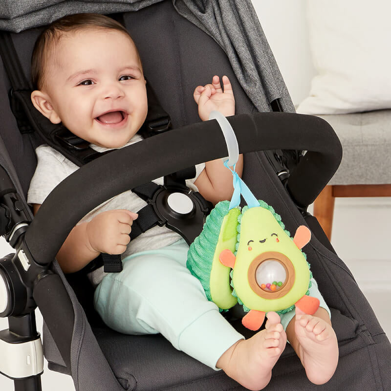 Skip Hop Farmstand Avocado Stroller Toy