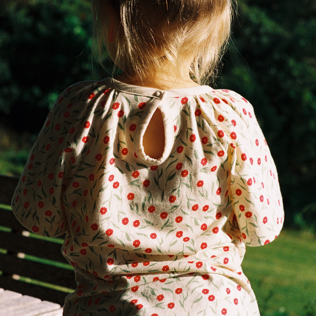 Faye Tee in Joiette Print worn by child