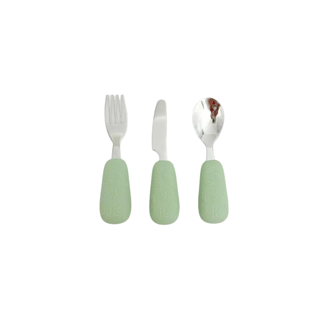 fern toddler cutlery set