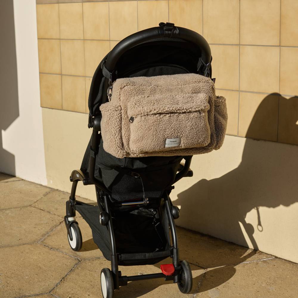 Finnson Freya Stroller Organiser Teddy Beige