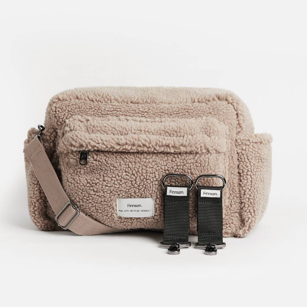 Finnson Freya Stroller Organiser Teddy Beige