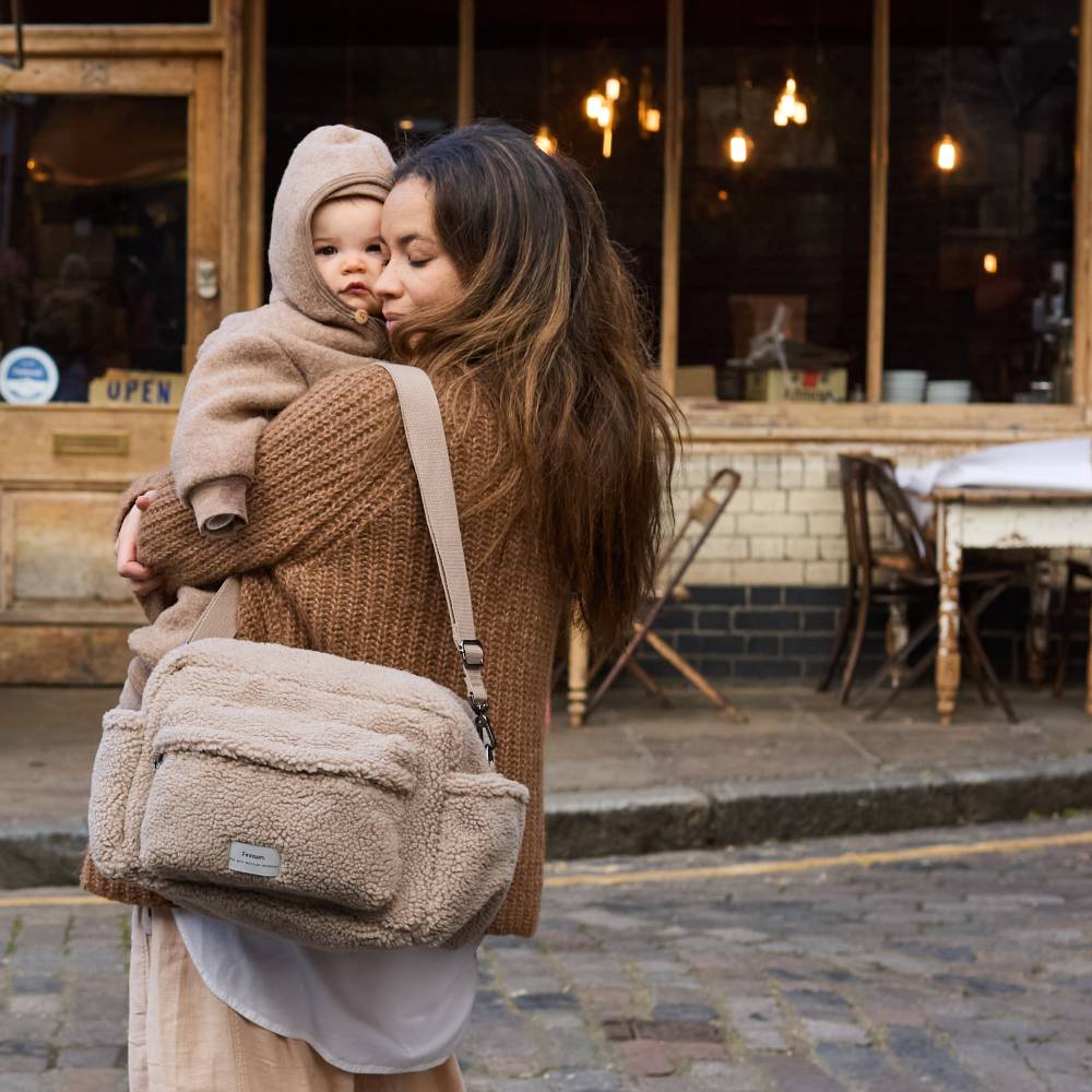 Finnson Freya Stroller Organiser Teddy Beige