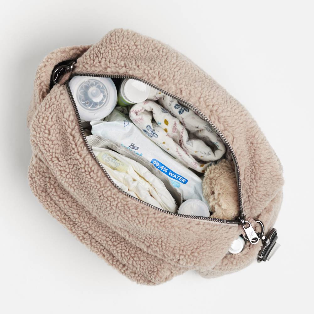 Finnson Freya Stroller Organiser Teddy Beige