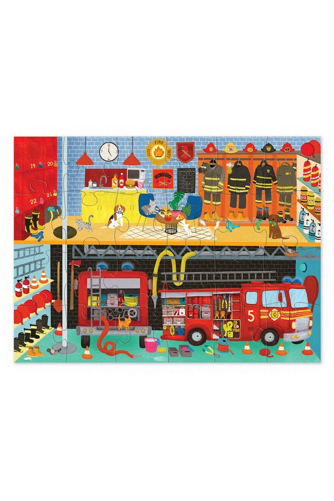 crocodile creek firehouse puzzle