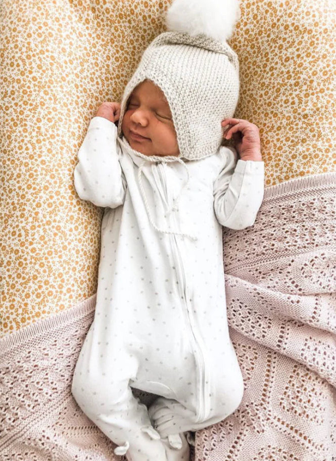 heirloom geometric merino blanket