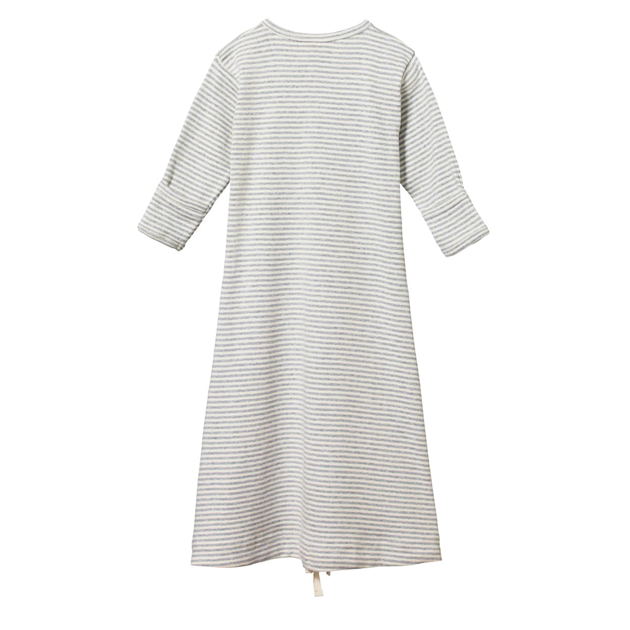 nature baby grey marl sleeping gown
