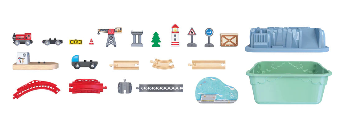 Hape Harbour Bucket Builder Set