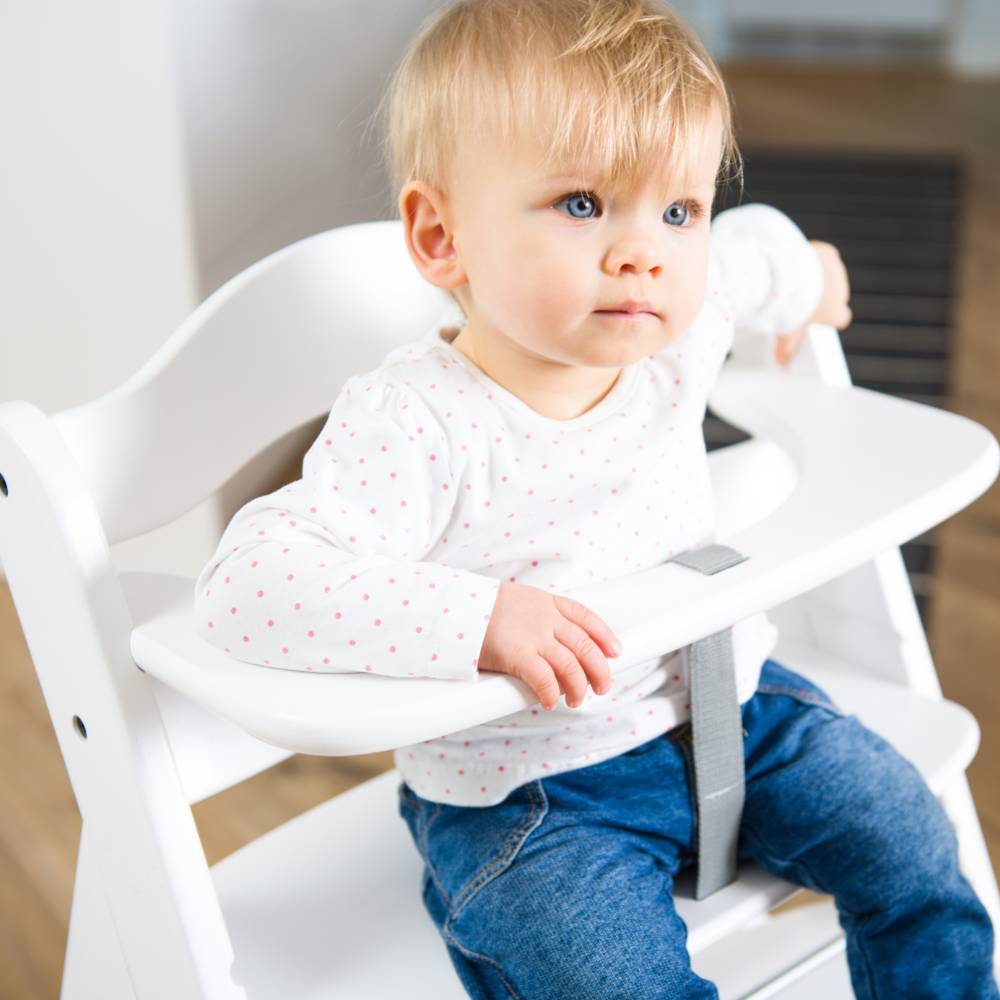 Hauck highchair white