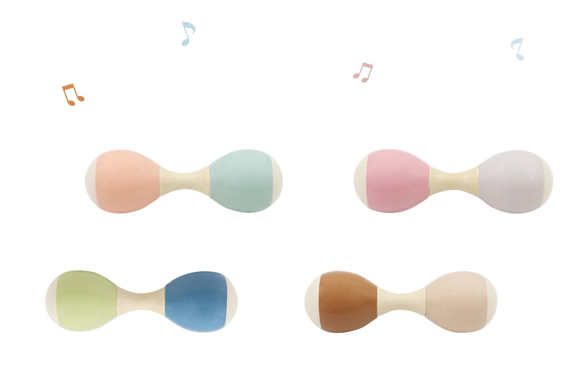 ToysLink Wooden Double End Maraca