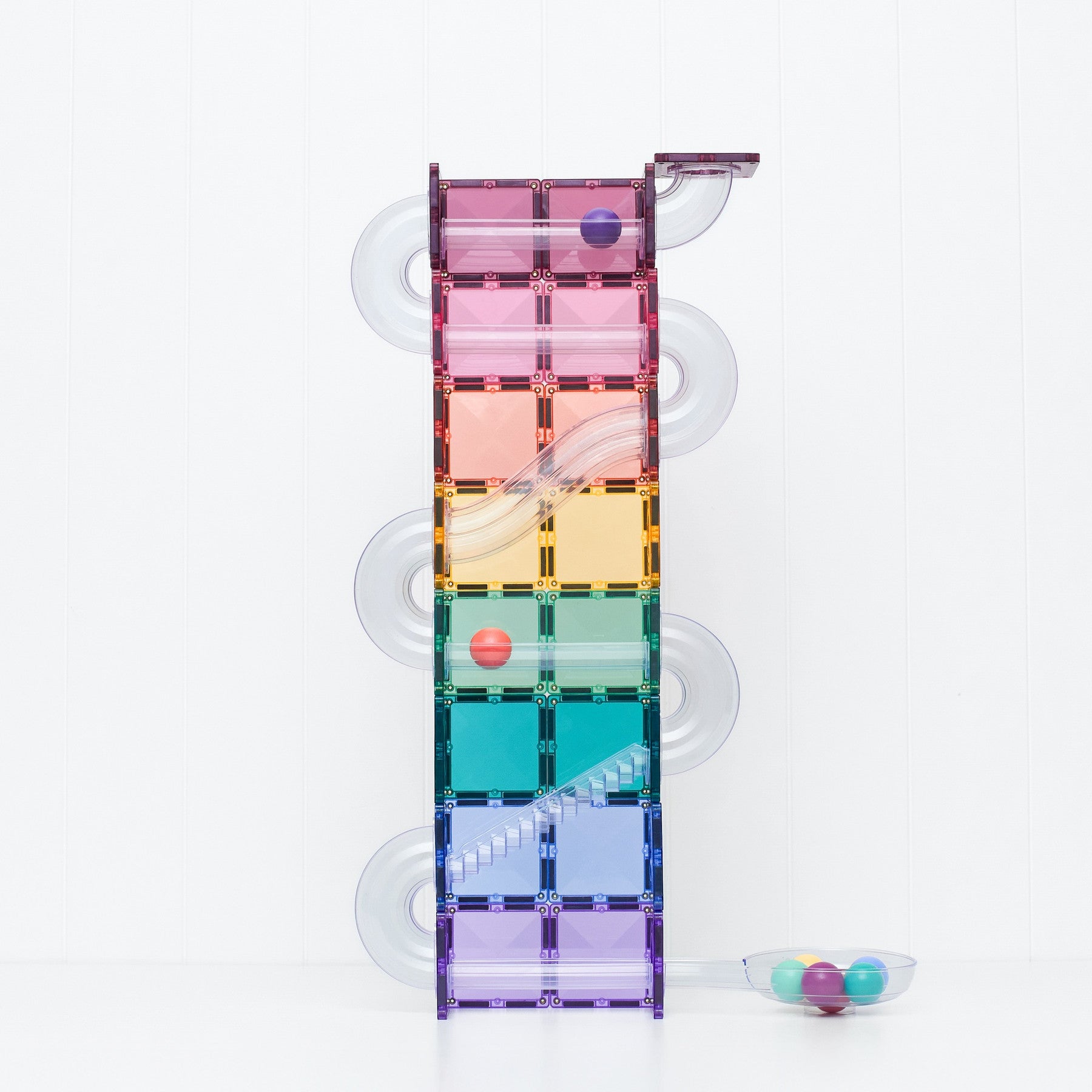 Connetix Pastel 114 Piece Ball Run packaging