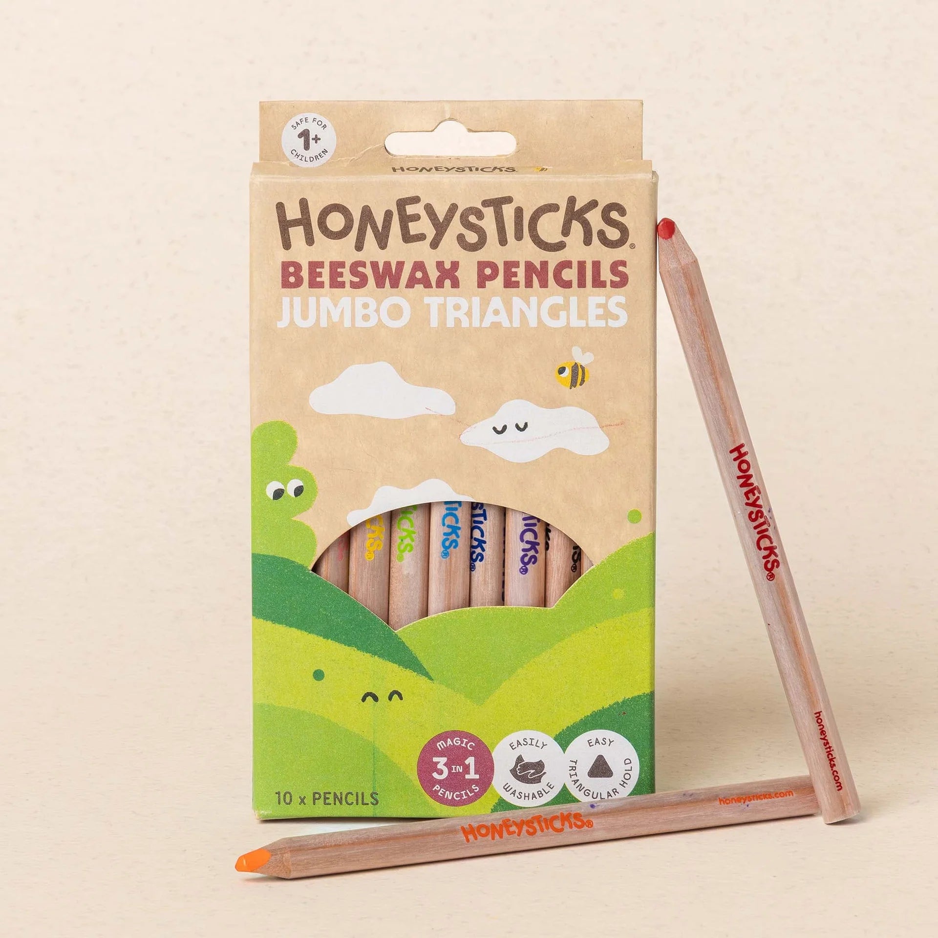honeysticks jumbo triangle pencils
